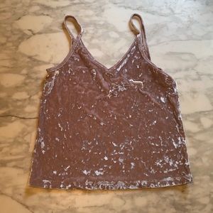 PINK Victoria’s Secret Sleepwear Velvet Top (XS)